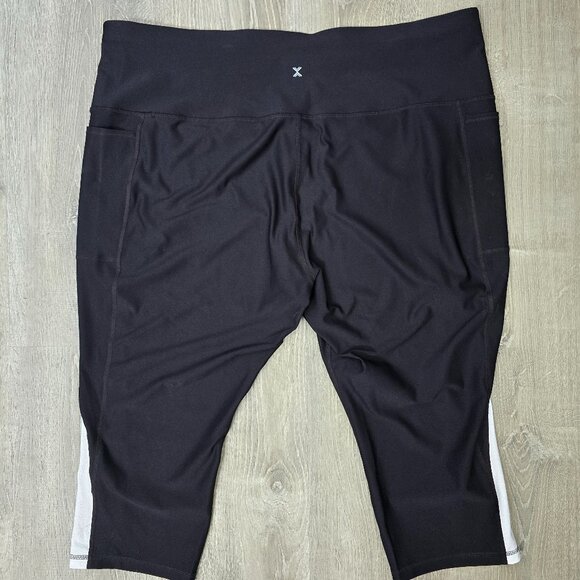 Xersion Ever Contour High Rise Quick Dry Workout Capris. 3X - Picture 5 of 8